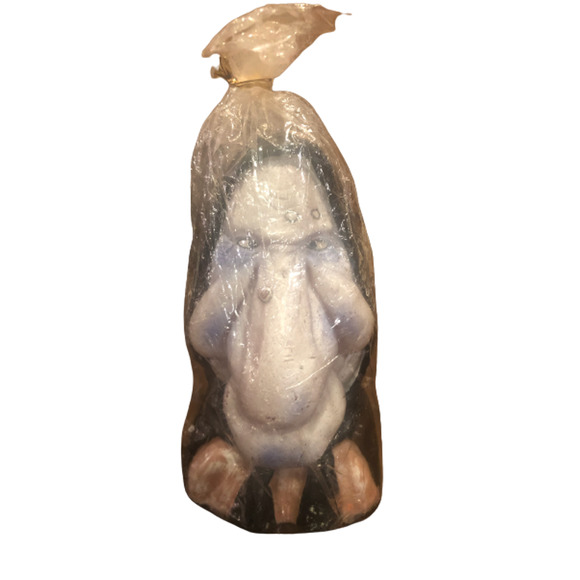 NWT VINTAGE Rare 1997 Paper Magic Group Spooky Witch Art Wax Candle Halloween - Picture 1 of 6